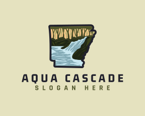 Arkansas Hot Spring logo design