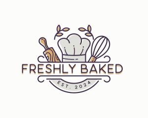 Toque Patisserie Baker logo design