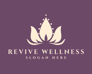 Elegant Lotus Spa logo design