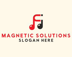 Music Note Magnet logo