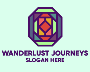 Colorful Stained Glass logo