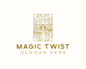 Mystic Mushroom Magic logo design