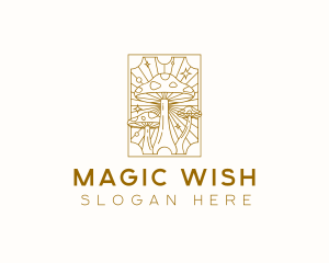 Mystic Mushroom Magic logo design