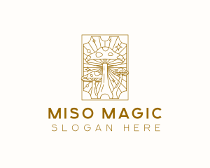 Mystic Mushroom Magic logo design