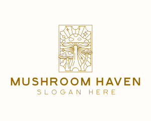 Mystic Mushroom Magic logo design