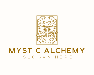 Mystic Mushroom Magic logo design