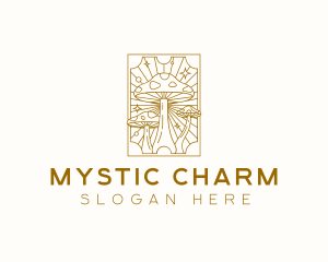 Mystic Mushroom Magic logo design