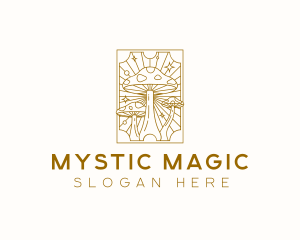 Mystic Mushroom Magic logo design