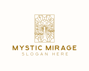 Mystic Mushroom Magic logo design