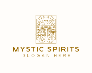 Mystic Mushroom Magic logo design