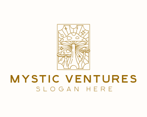 Mystic Mushroom Magic logo design