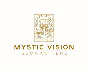 Mystic Mushroom Magic logo design