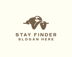 Sleeping Sloth Wildlife logo