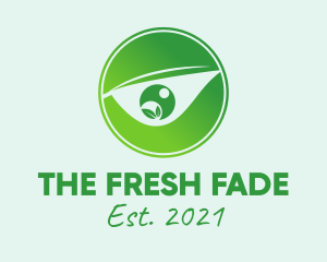 Green Eye Emblem  logo design