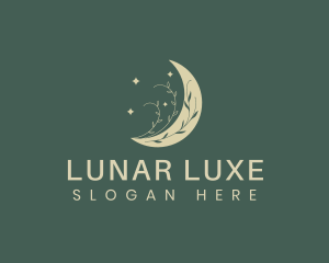 Lunar Moon Leaf logo