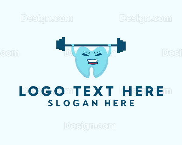 Strong Tooth Weightlifting Logo