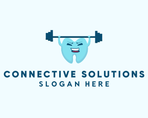Strong Tooth Weightlifting Logo