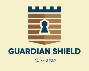 Privacy Security Protection Shield logo design