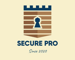 Privacy Security Protection Shield logo design