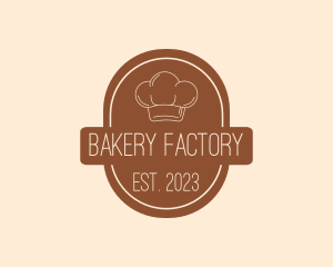 Simple Bakery Diner Toque logo design