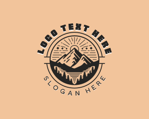 Outdoor Mountain Hiking logo