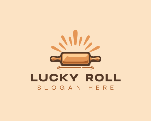 Baking Rolling Pin logo design