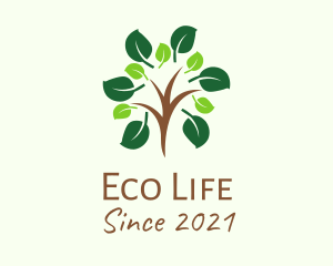 Eco Park Tree logo design