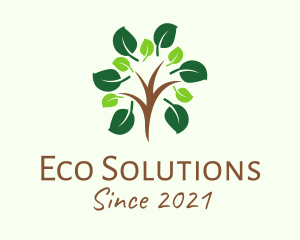 Eco Park Tree logo design