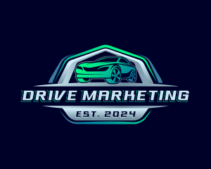 Car Driving Automotive logo