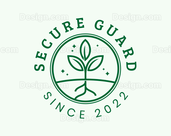 Agriculture Seedling Gardening Logo