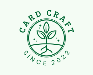 Agriculture Seedling Gardening  logo design