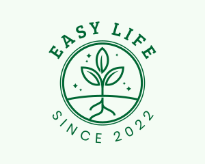 Agriculture Seedling Gardening  logo design