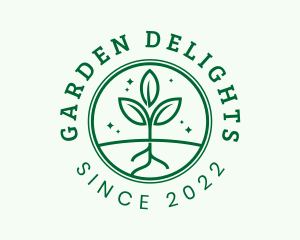 Agriculture Seedling Gardening  logo design