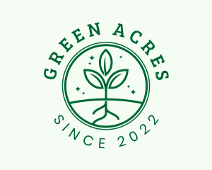 Agriculture Seedling Gardening  logo design