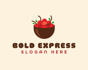 Sweet Cherry Bowl logo design