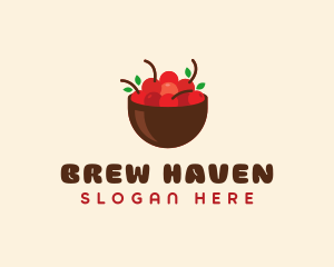 Sweet Cherry Bowl logo design