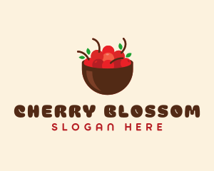 Sweet Cherry Bowl logo design