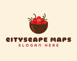 Sweet Cherry Bowl logo design