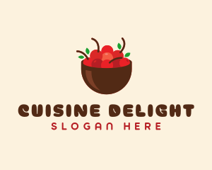 Sweet Cherry Bowl logo design