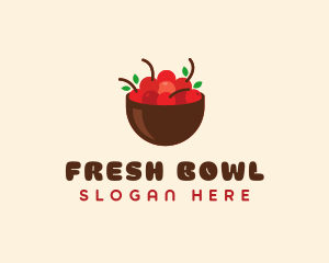 Sweet Cherry Bowl logo design