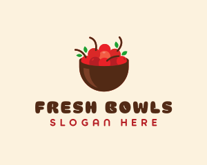 Sweet Cherry Bowl logo design