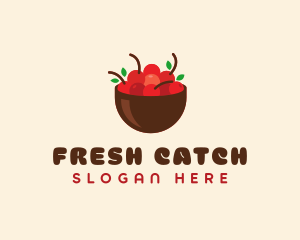 Sweet Cherry Bowl logo design