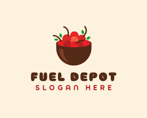 Sweet Cherry Bowl logo design