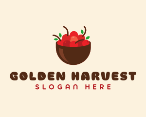 Sweet Cherry Bowl logo design