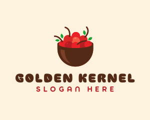 Sweet Cherry Bowl logo design