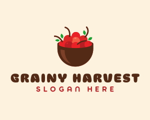 Sweet Cherry Bowl logo design