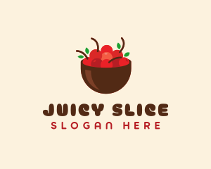 Sweet Cherry Bowl logo design