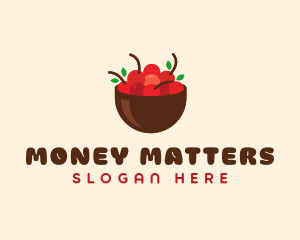 Sweet Cherry Bowl logo design