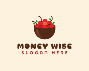 Sweet Cherry Bowl logo design