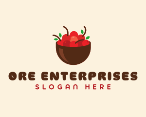 Sweet Cherry Bowl logo design